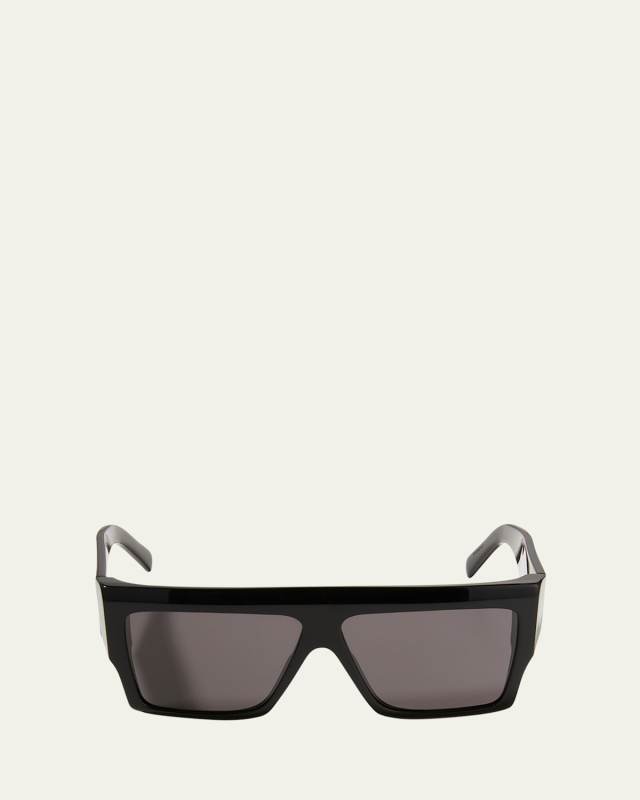 Chunky Rectangle Acetate Sunglasses